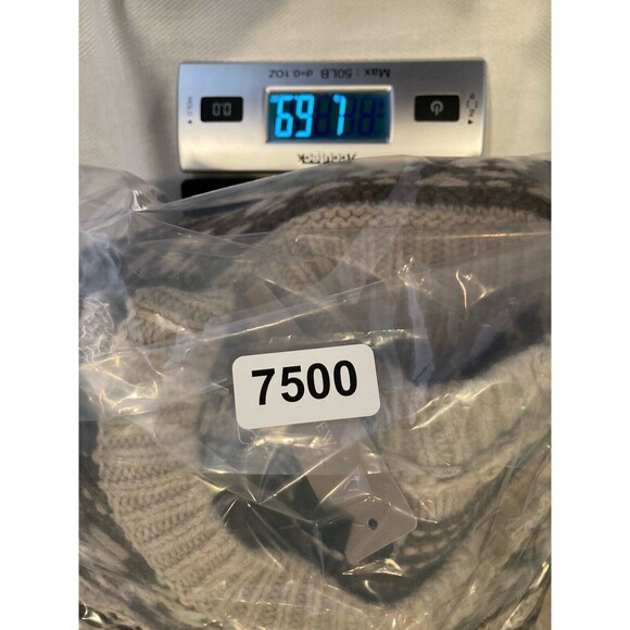 J.Crew Lambswool Fair Isle Crew Neck Sweated Beige Men's Sweater Size Large NWT - Picture 10 of 11